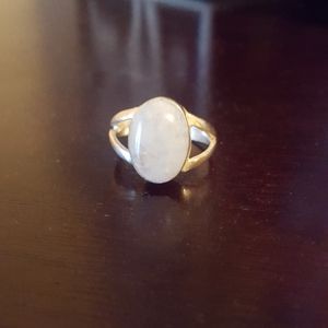 NWT Handmande Moonstone ring, sterling size 7.5
